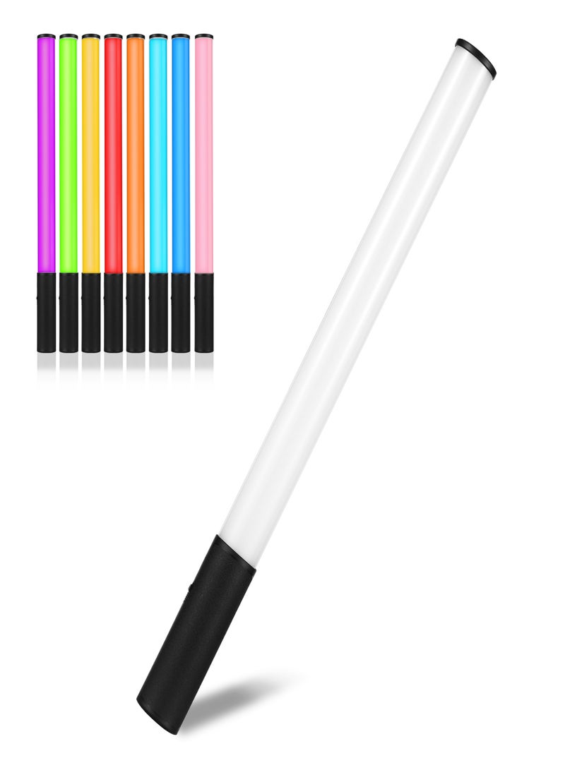 أندوير مصباح فيديو LED أنبوبي RGB محمول باليد W150RGB-II، قابل للتعتيم من 2500 كلفن إلى 9000 كلفن، مع 20 تأثيرًا ضوئيًا، وبطارية مدمجة، وشاشة LCD، مثالي للبث المباشر للفيديوهات، وتصوير المنتجات، وتصوير البورتريه. - Image 1